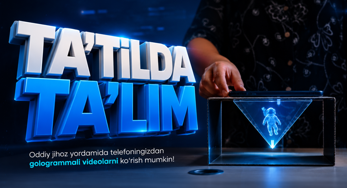 Telefoningizni haqiqiy gologramma projektoriga aylantirish mumkinligini bilarmidingiz?